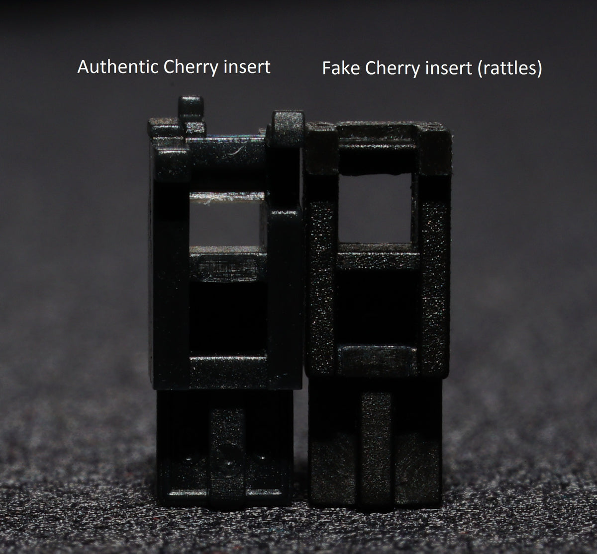 Authentic Cherry Gold Plated Stabilizers