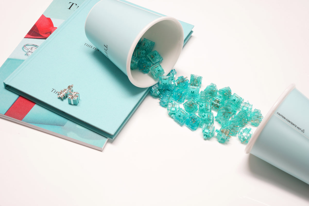 Turquoise Tealio® Switches (Linear)
